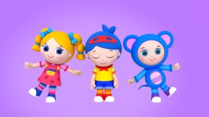 《Lazy Kids Do Nothing All Day! 懒惰的孩子整天无所事事!》童谣  全14集 附英文字幕 123网盘下载-新知365