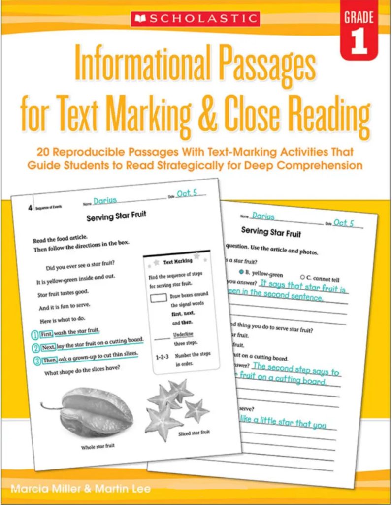 图片[1]-学乐阅读 Scholastic Informational Passages For Text Marking & Close Rrading 学乐精读【G1-G6 PDF】-新知365