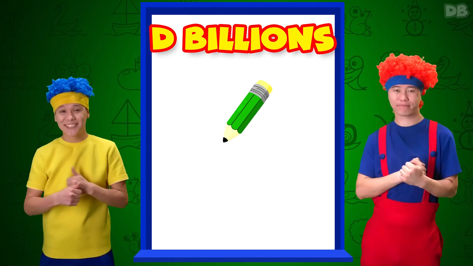 D Billions Kids Songs 油管英文神曲【160集 英语】-新知365