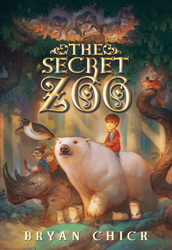 【2442】Secret Zoo Series 《秘密动物园》系列 1-3 – Bryan Chick 有声书音频MP3+电子书 1-6-新知365