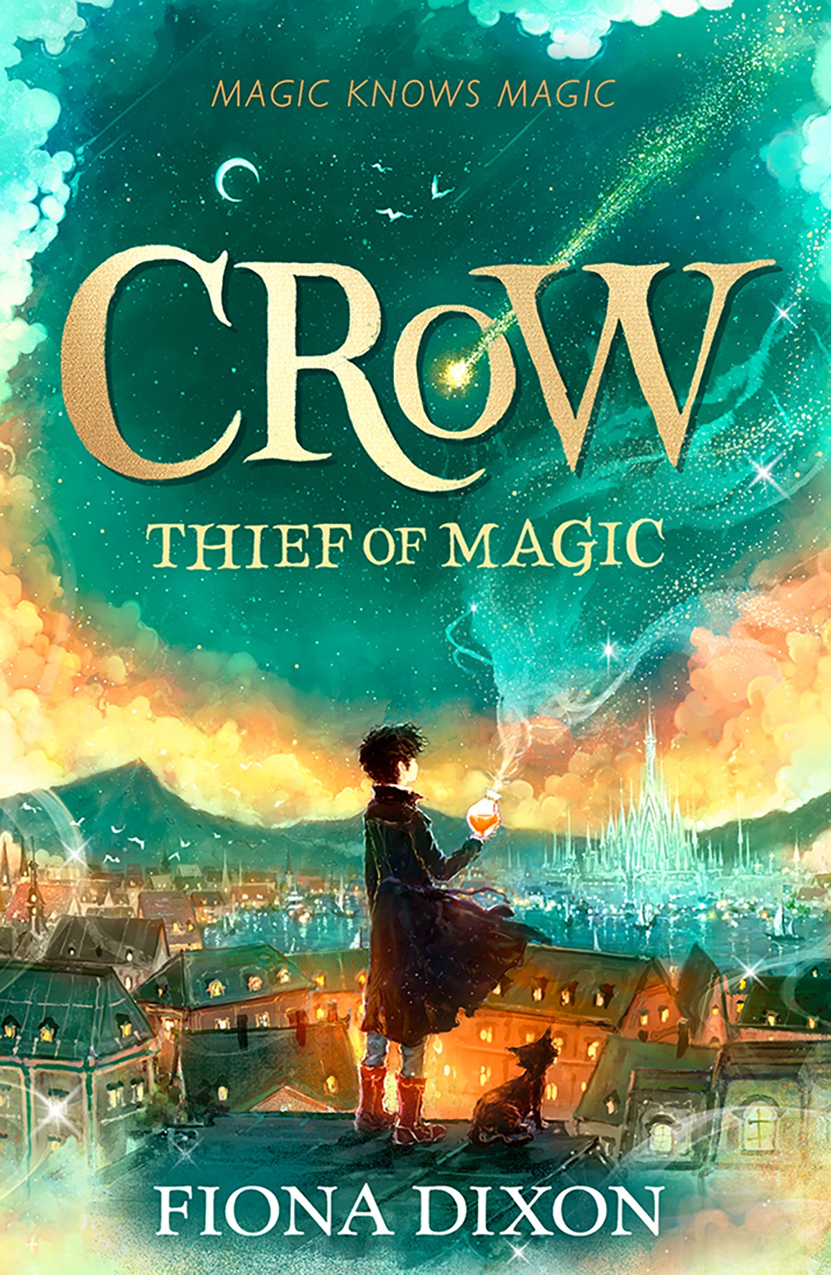 【2448】Crow: Thief of Magic – Fiona Dixon 电子书 mobi+epub-新知365